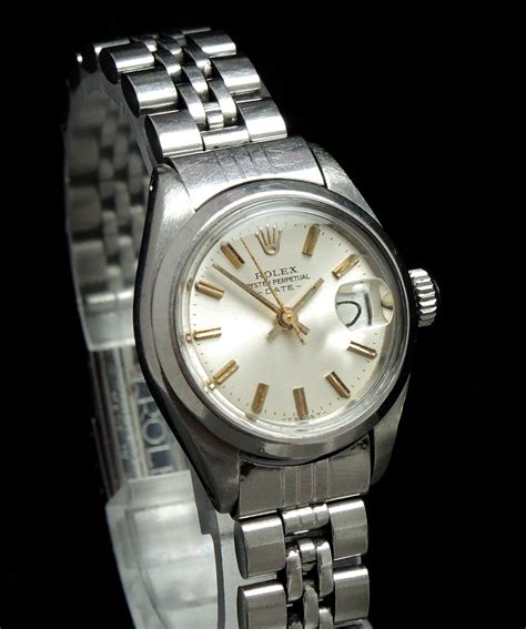 vintage ladies rolex oyster perpetual datejust|older rolex oyster perpetual datejust.